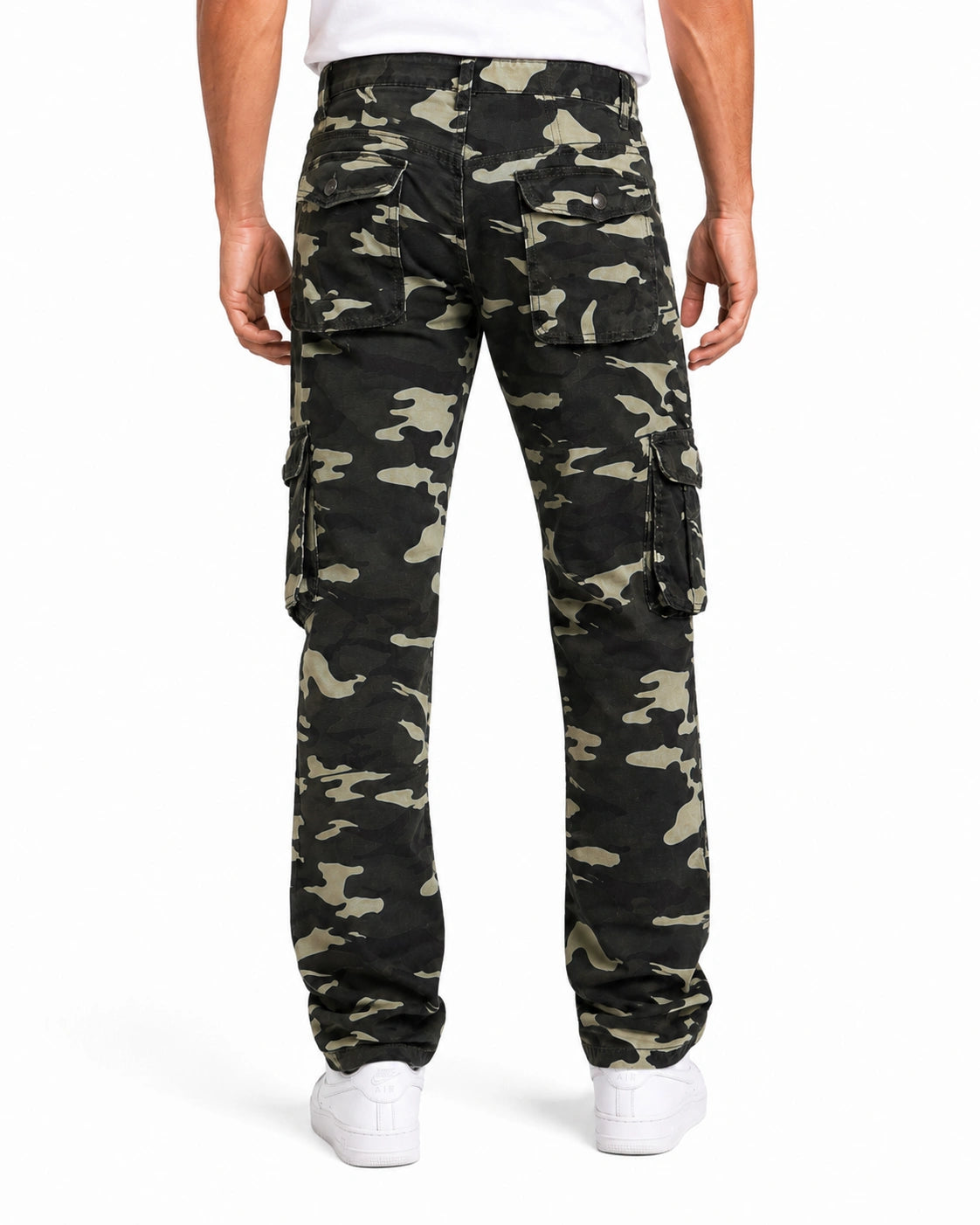Pantalon cargo vert italien