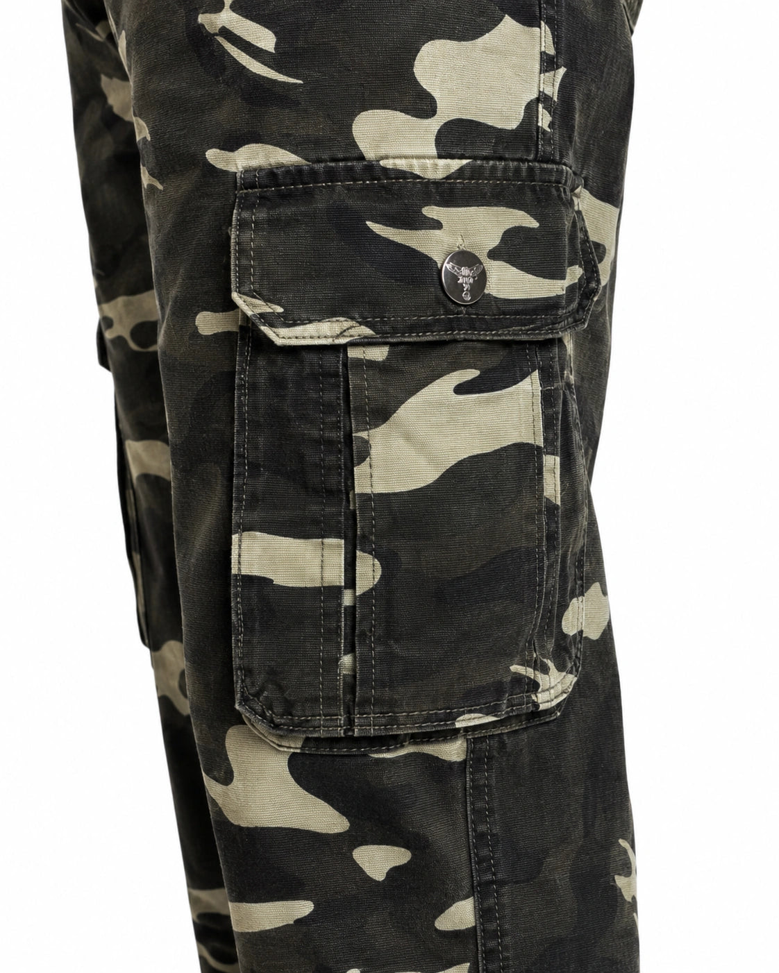 Pantalon cargo vert italien
